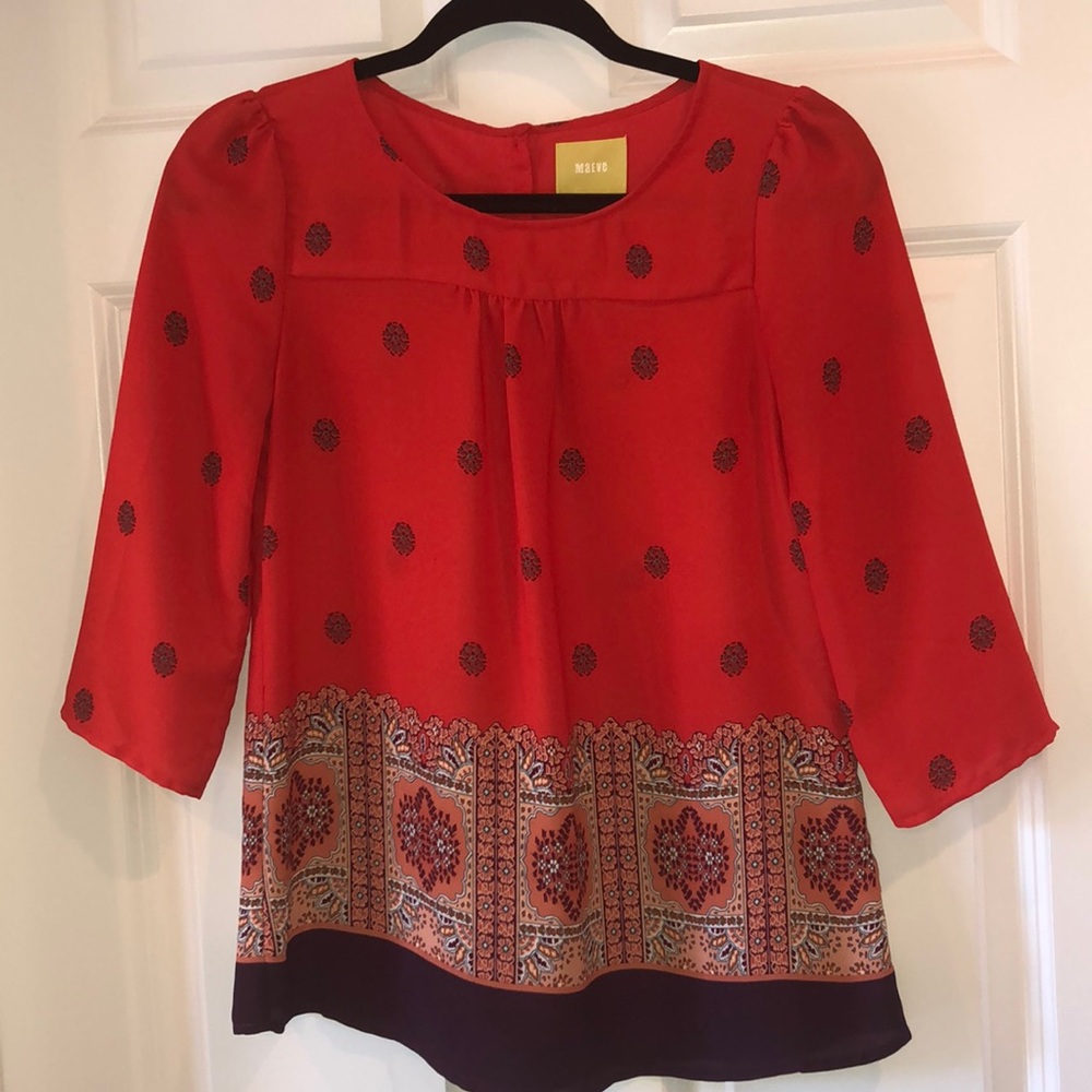 Anthropologie Maeve Blouse
